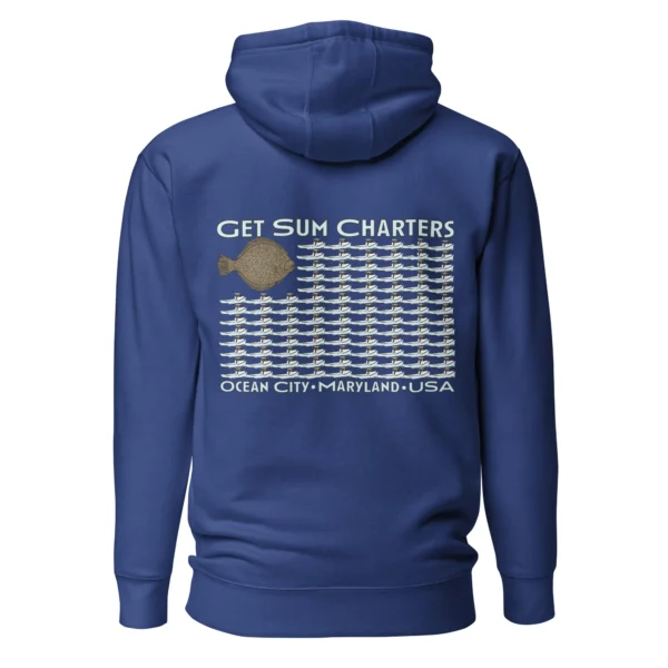 Get Sum USA boat flag Unisex Hoodie